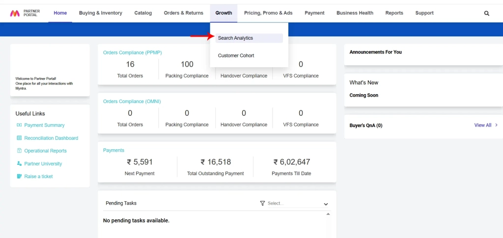 Myntra Search Analytics