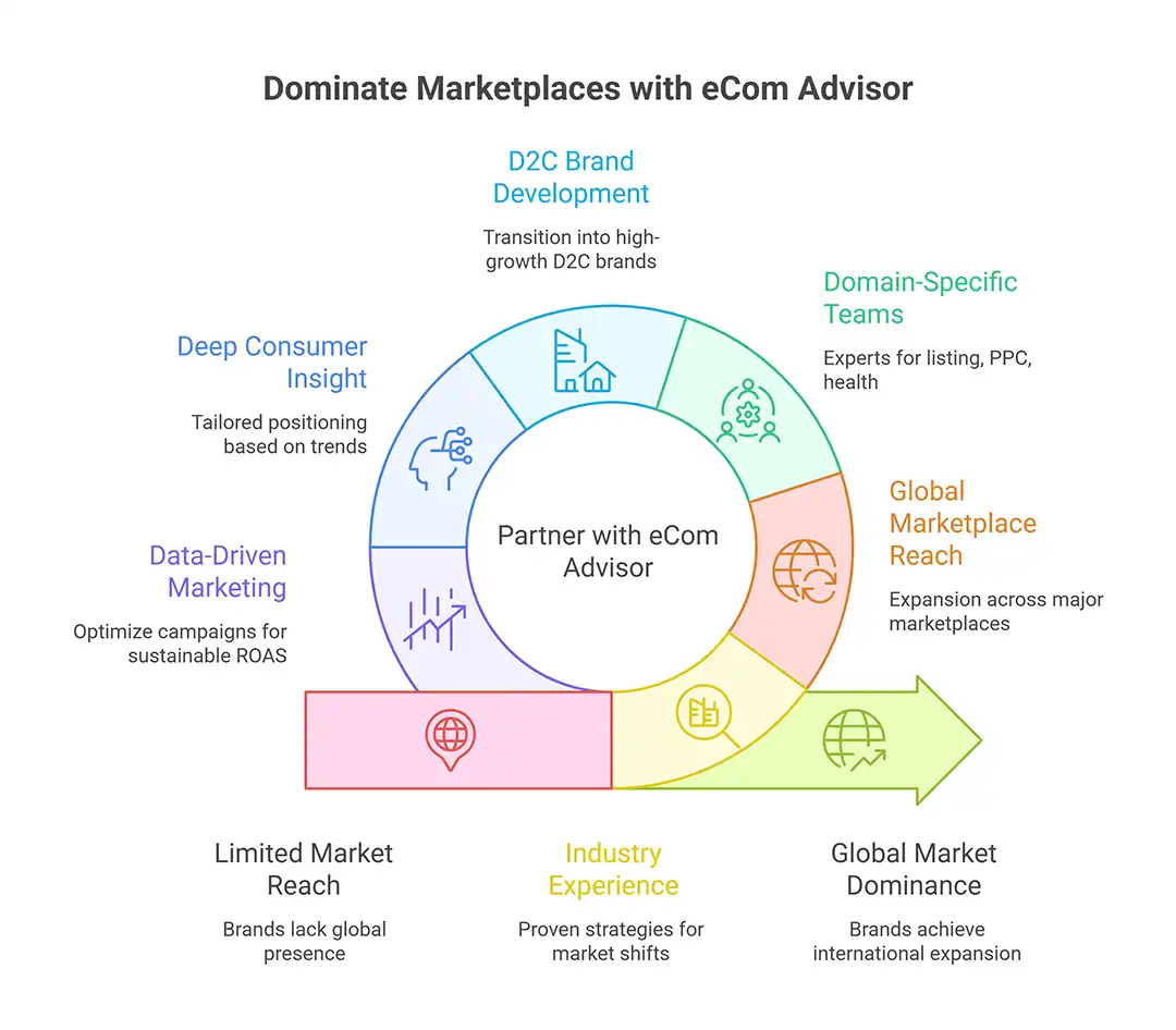 Ecommerce marketing consultant planning marketplace growth for Indian D2C brands